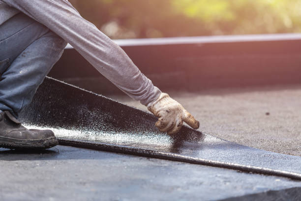 Professional Emergency Waterproofing technician working in Wyoming, MI